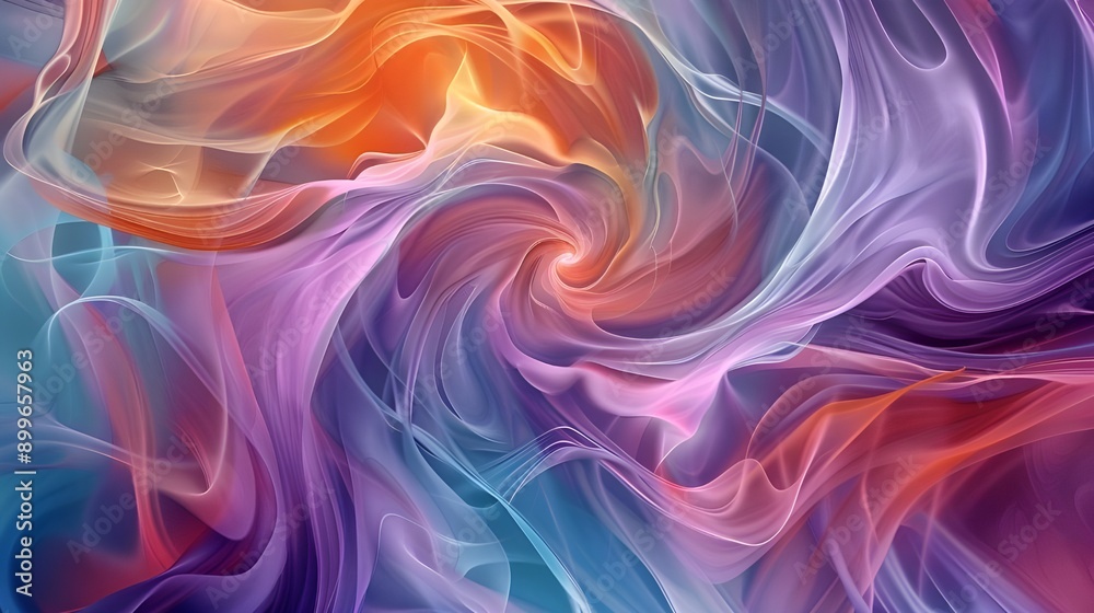 A vibrant display of swirling colors in purple, orange, and pink, creating a dynamic and mesmerizing abstract pattern. A vibrant display of swirling colors in purple, orange, and pink, creating a dynamic and mesmerizing abstract pattern.
