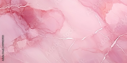 Abstract Pink Ink Art photo