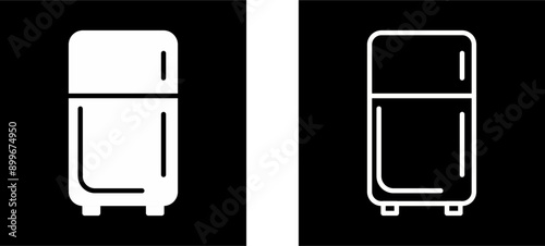 Refrigerator Vector Icon