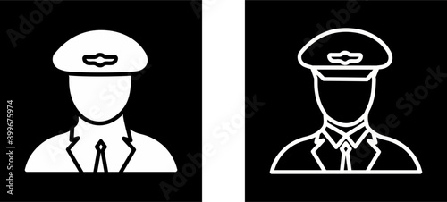 Flight Captain Vector Icon
