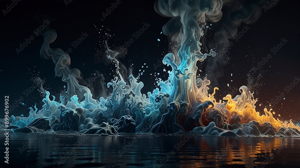 Free Photo New water colorful best wallpaper night time look ai
Free Photo New water colorful best wallpaper night time look ai