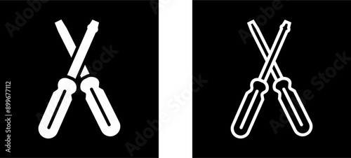 Screwdriver Vector Icon photo