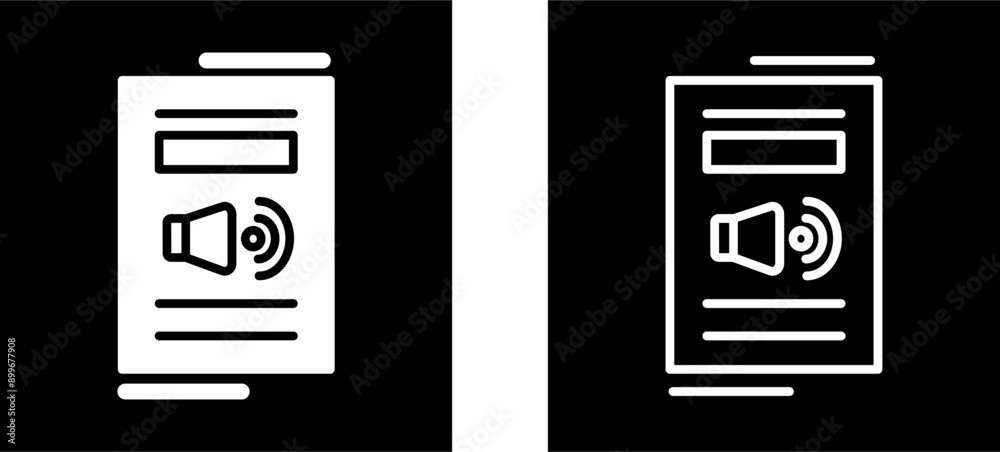 Speaker Vector Icon Speaker Vector Icon
