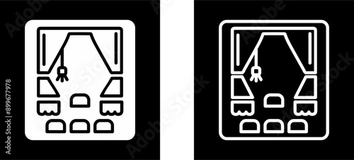 Curtain Vector Icon