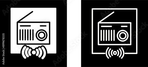 Radio Vector Icon
