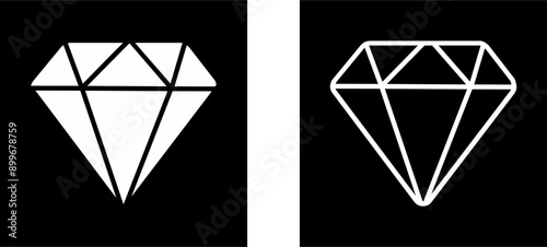 Diamond Vector Icon