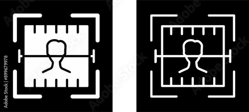 Face Scan Vector Icon
