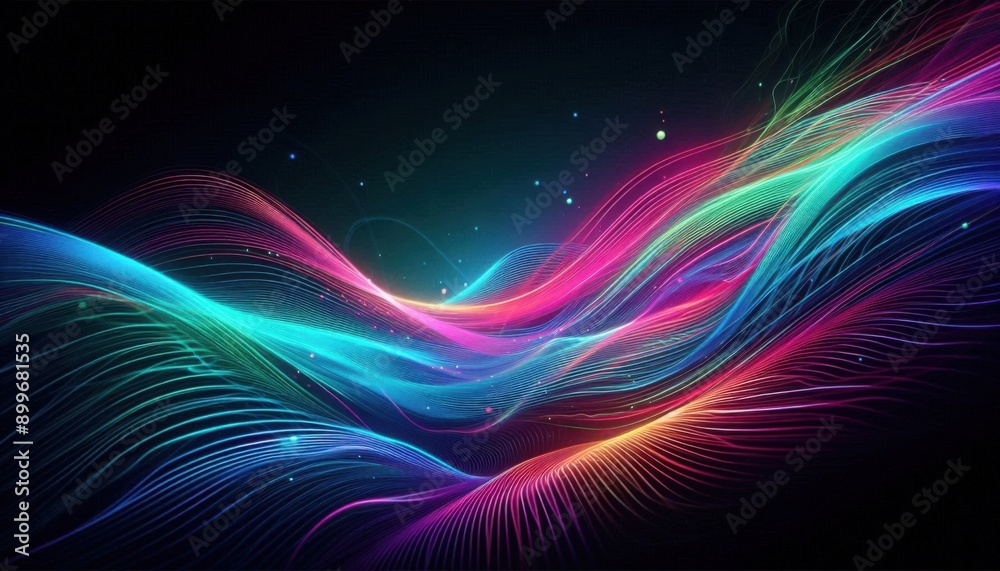 abstract fractal design in multicolor lines abstract fractal design in multicolor lines