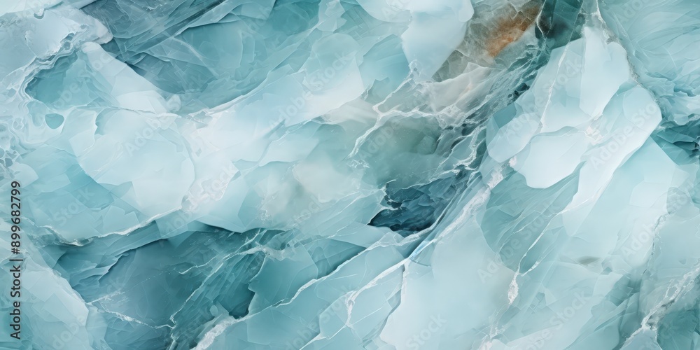 Obraz premium Abstract Blue Marble Texture