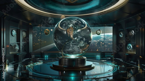 Terrestro sidereal globe patent art