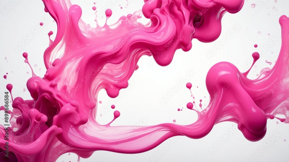 pink ink in water abstract background art design pink ink in water abstract background art design
