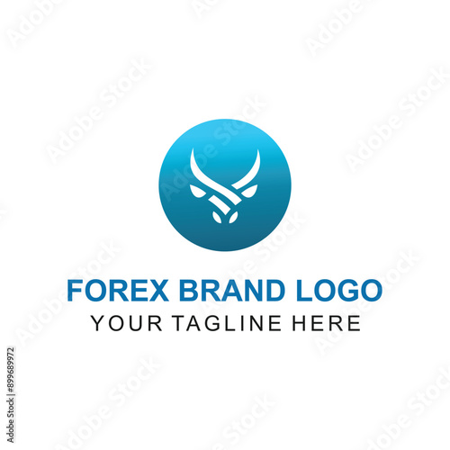 Wallpaper Mural candles and bull, trading platform logo design template
forex trading logo design Torontodigital.ca