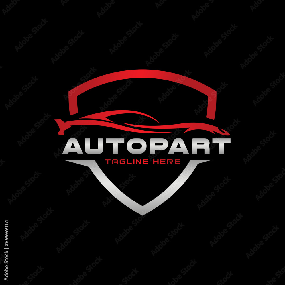 Automotive vector logo isolated template. Car Logo emblem. Vector illustration logo on Sports car theme. Car Garage silhouette isolated Automotive vector logo isolated template. Car Logo emblem. Vector illustration logo on Sports car theme. Car Garage silhouette isolated