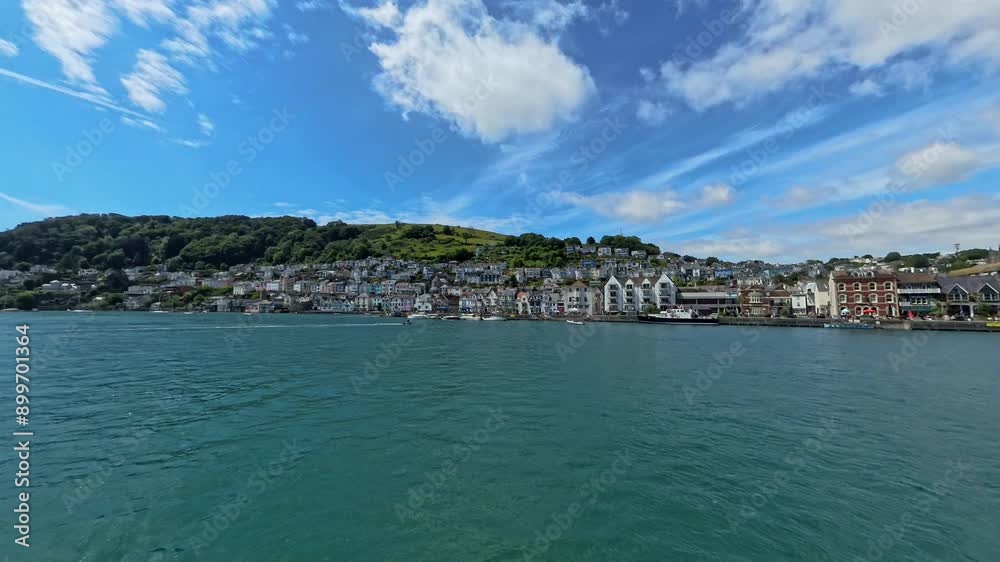 Dartmouth on the English Riviera. Captured from the River Dart Dartmouth on the English Riviera. Captured from the River Dart