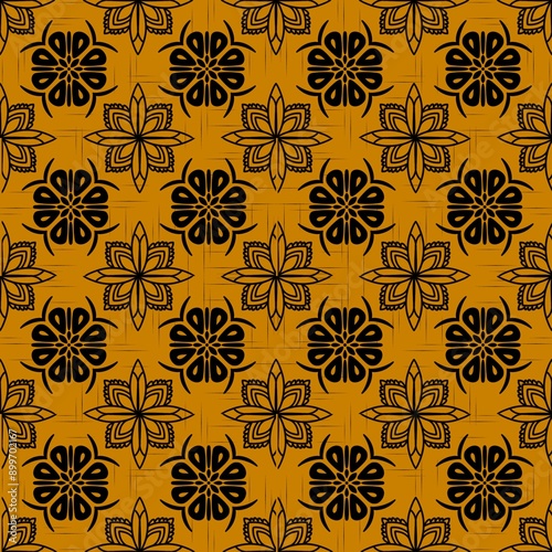 Seamless traditional background design, Ethnic pattern design, ikat pattern for background or wallpaper. textile,wallpaper, carpet