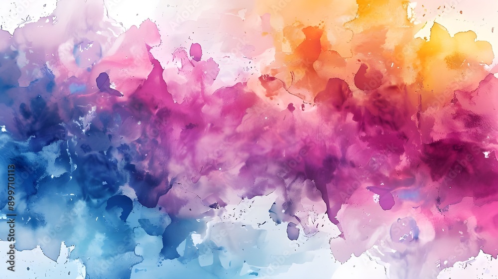 Vibrant watercolor wash with a seamless blend of purple and pink hues, perfect for creative backgrounds. Vibrant watercolor wash with a seamless blend of purple and pink hues, perfect for creative backgrounds.
