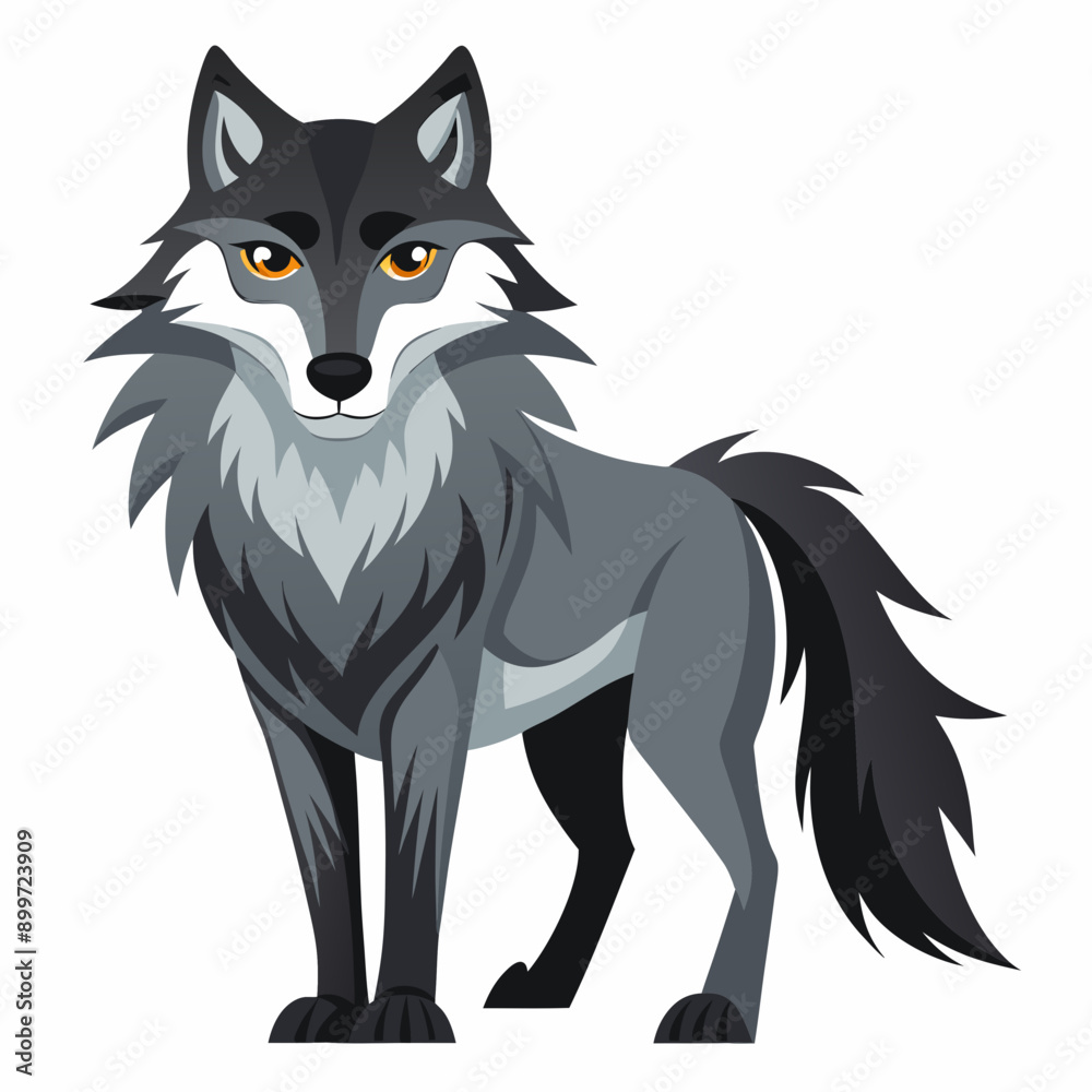 Wolf Silhouette Vector Illustration
Wolf Silhouette Vector Illustration