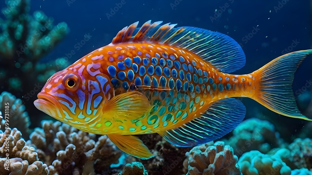 yellow tang fish