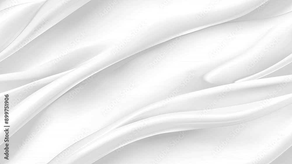 Smooth white silk cascades softly, creating gentle waves and reflections in a sophisticated atmosphere SEAMLESS PATTERN Smooth white silk cascades softly, creating gentle waves and reflections in a sophisticated atmosphere SEAMLESS PATTERN