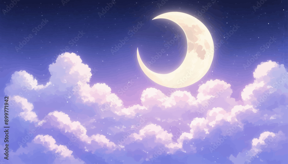 Moonlit Cloudscape Moonlit Cloudscape