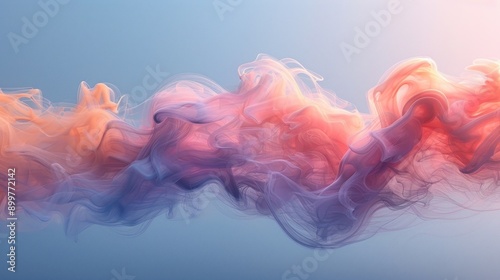 Abstract Smoke Art