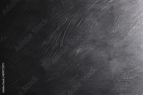 Εκτύπωση καμβά Superficie con texture materica molto irregolare dipinta di colore grigio-nero;