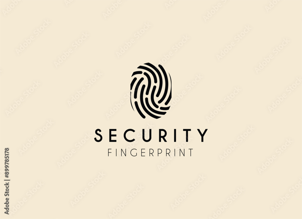 Finger print cyber security Logo Design. Technology logo Design template. Finger print cyber security Logo Design. Technology logo Design template.