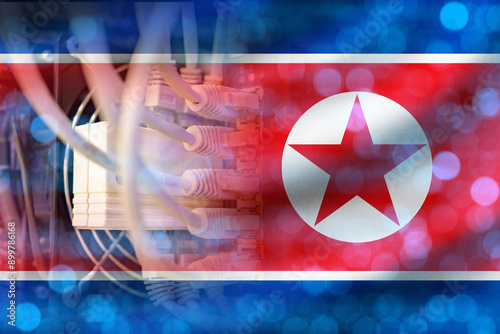 Network hardware. North Kor...