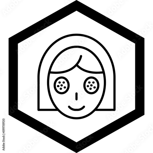 Facial Treatment Icon Design