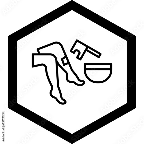 Waxing Icon Design