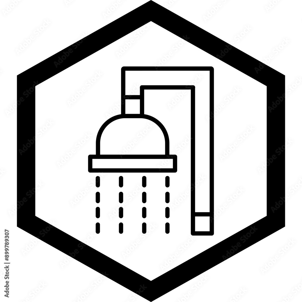 Shower Icon Design Shower Icon Design