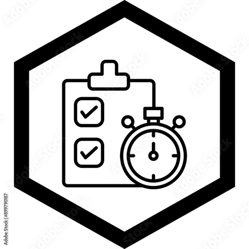 Project Deadline Icon Design