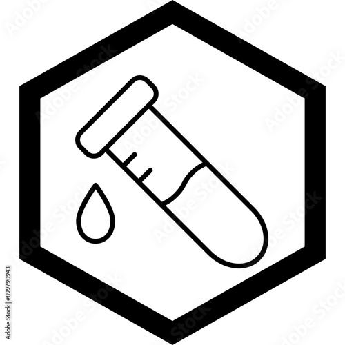 Blood Test Icon Design