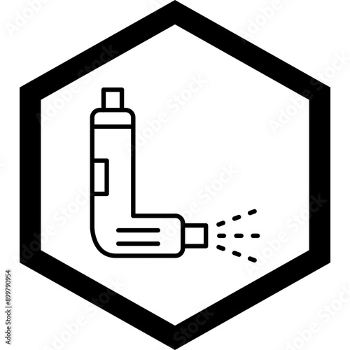 Inhaler Icon Design
