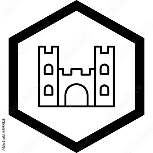 Castle Icon Design