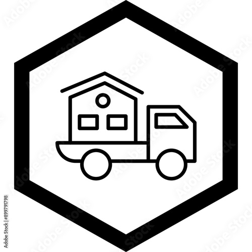 Moving Home Icon Design