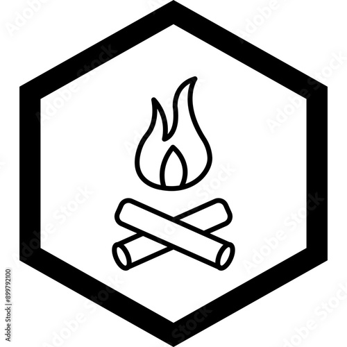 Bonefire Icon Design