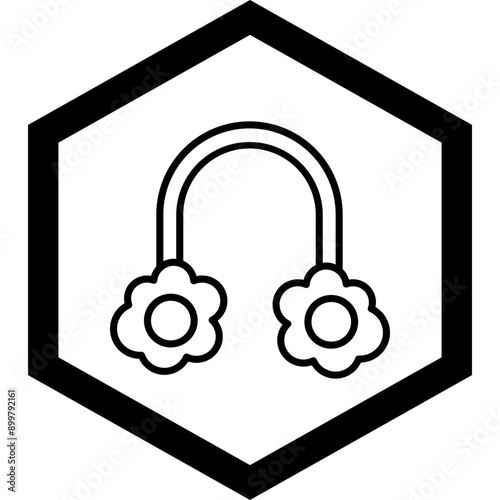 Earmuff Icon Design