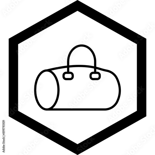 Duffle Bag Icon Design