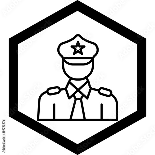 Police Icon Design