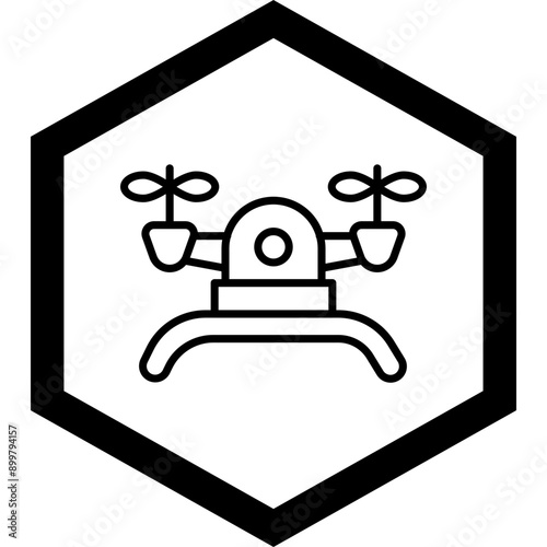 Drone Icon Design