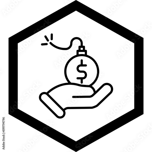 Debt Icon Design