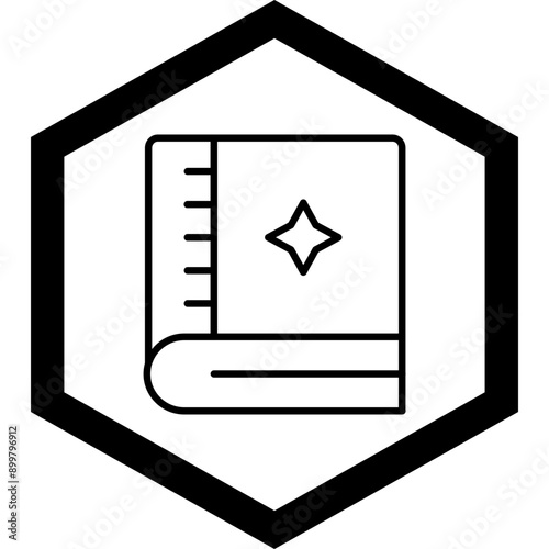 Spellbook Icon Design