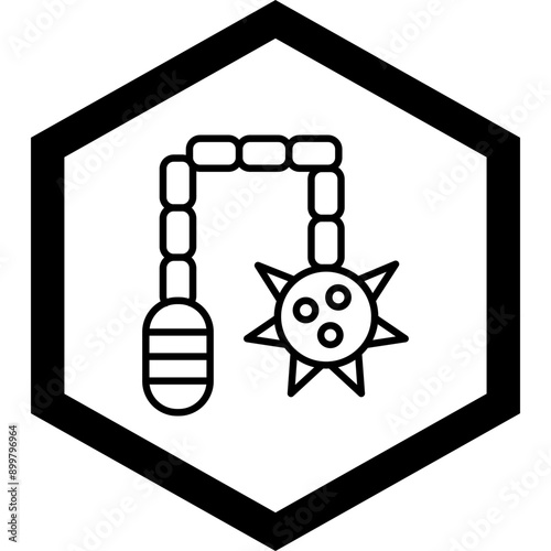 Flail Icon Design