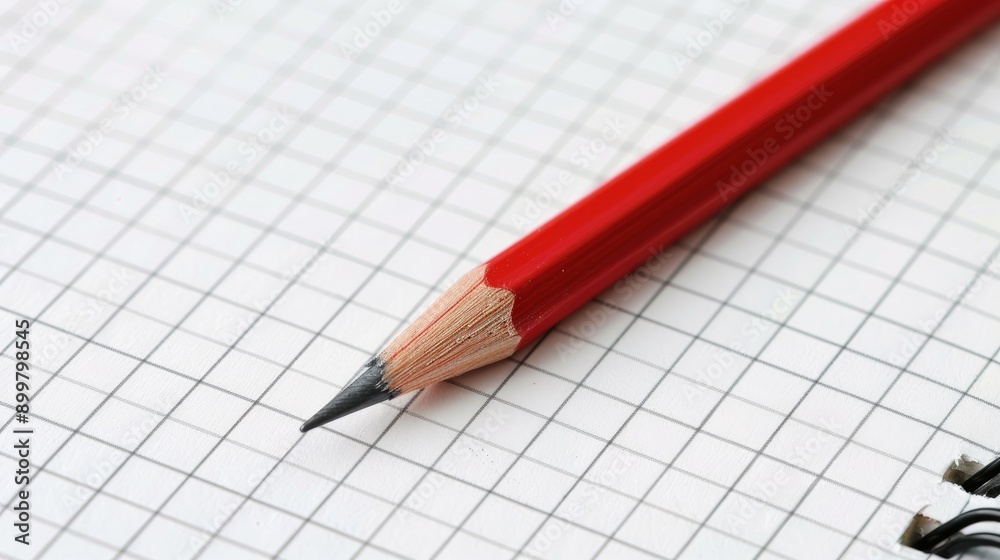 Background of paper notebook and pencil for studying concept Background of paper notebook and pencil for studying concept