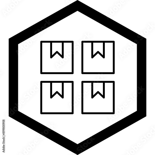 Boxes Icon Design