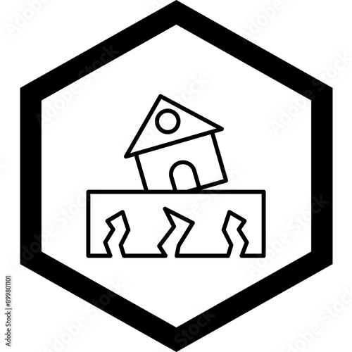 Earthquake Icon Design
