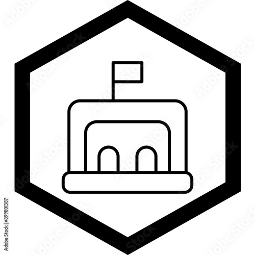 Bunker Icon Design