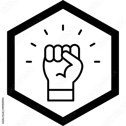 Protest Icon Design