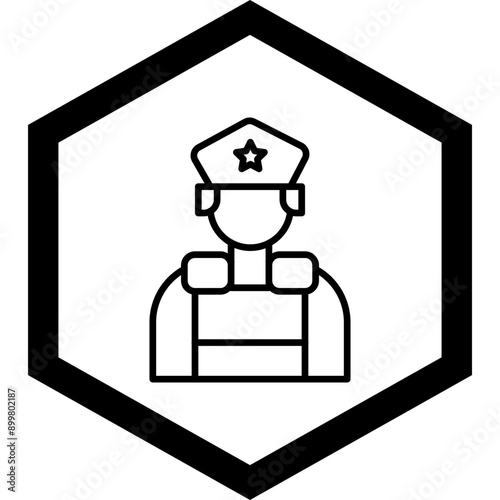 Riot Police Icon Design